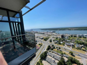 34 floor at the top of the Baltic
